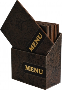 Box Cachemire A4 con 10 Menu - Img 1